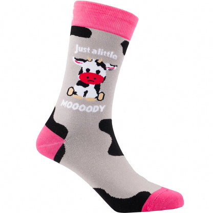 Moody Natural Bamboo Knit Socks