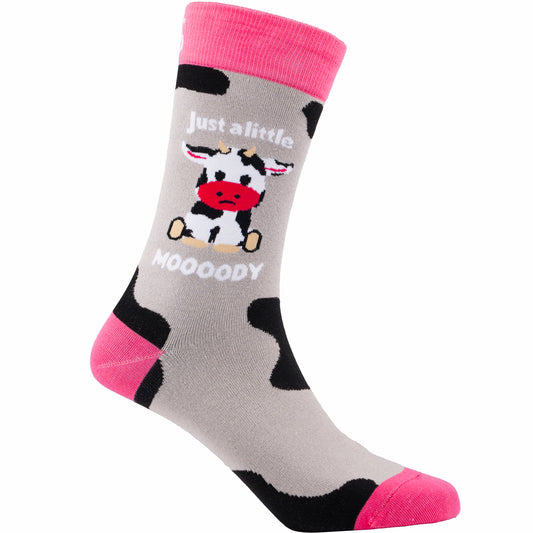 Moody Natural Bamboo Knit Socks