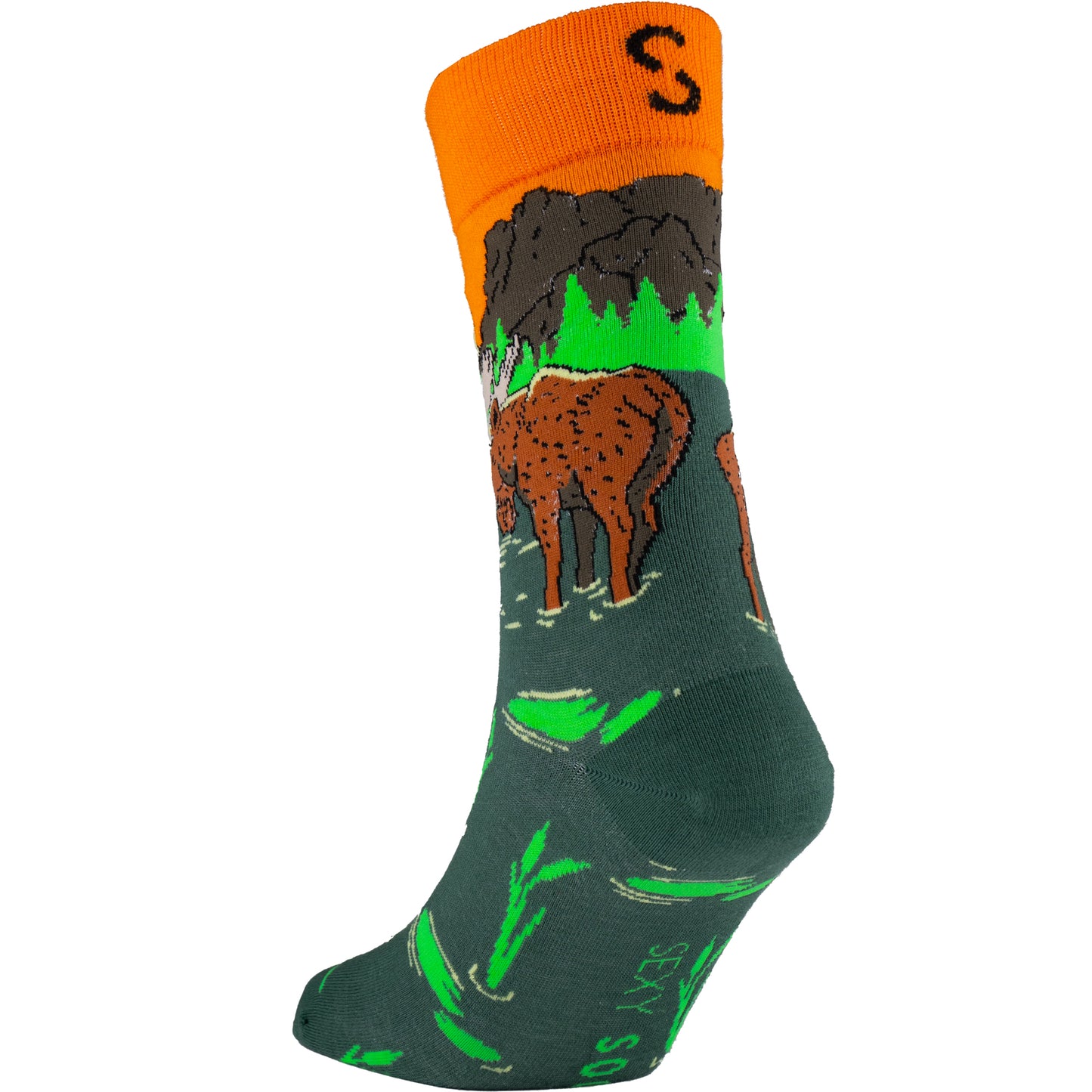 Moose Natural Bamboo Knit Socks