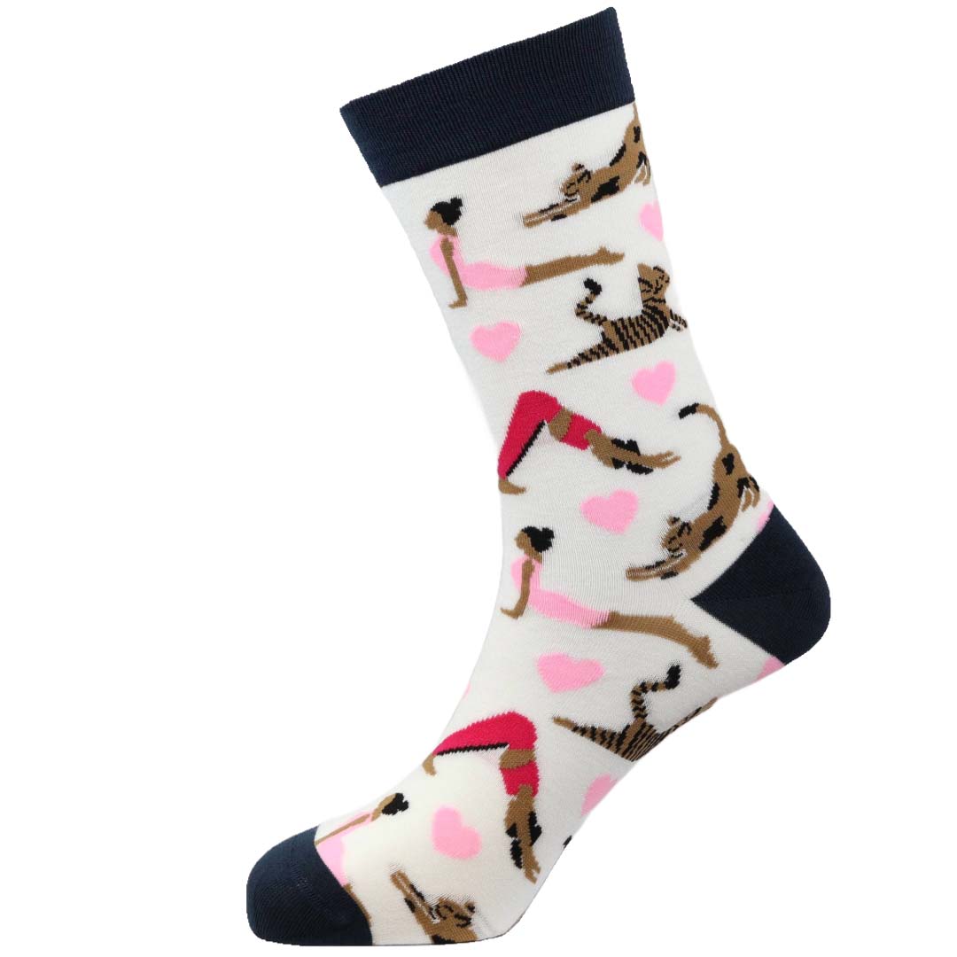 Morning Stretch Natural Bamboo Knit Socks