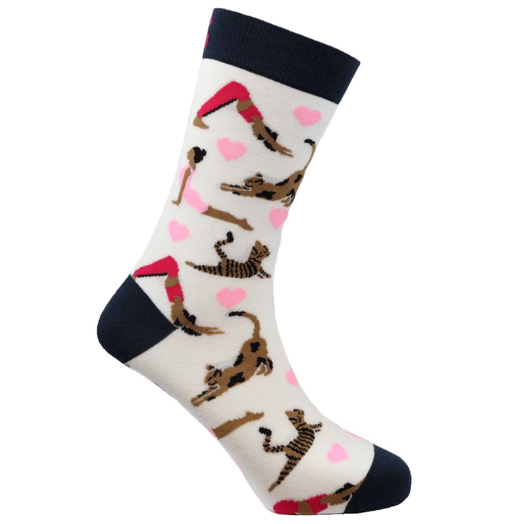 Morning Stretch Natural Bamboo Knit Socks