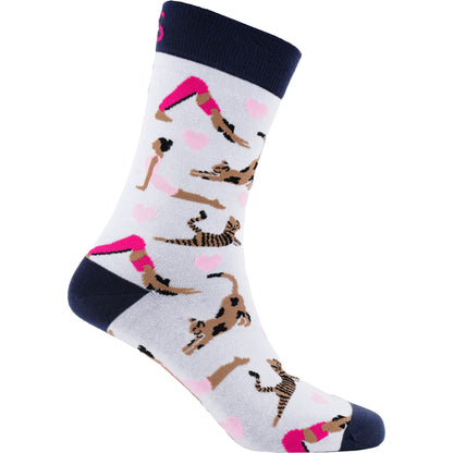Morning Stretch Natural Bamboo Knit Socks