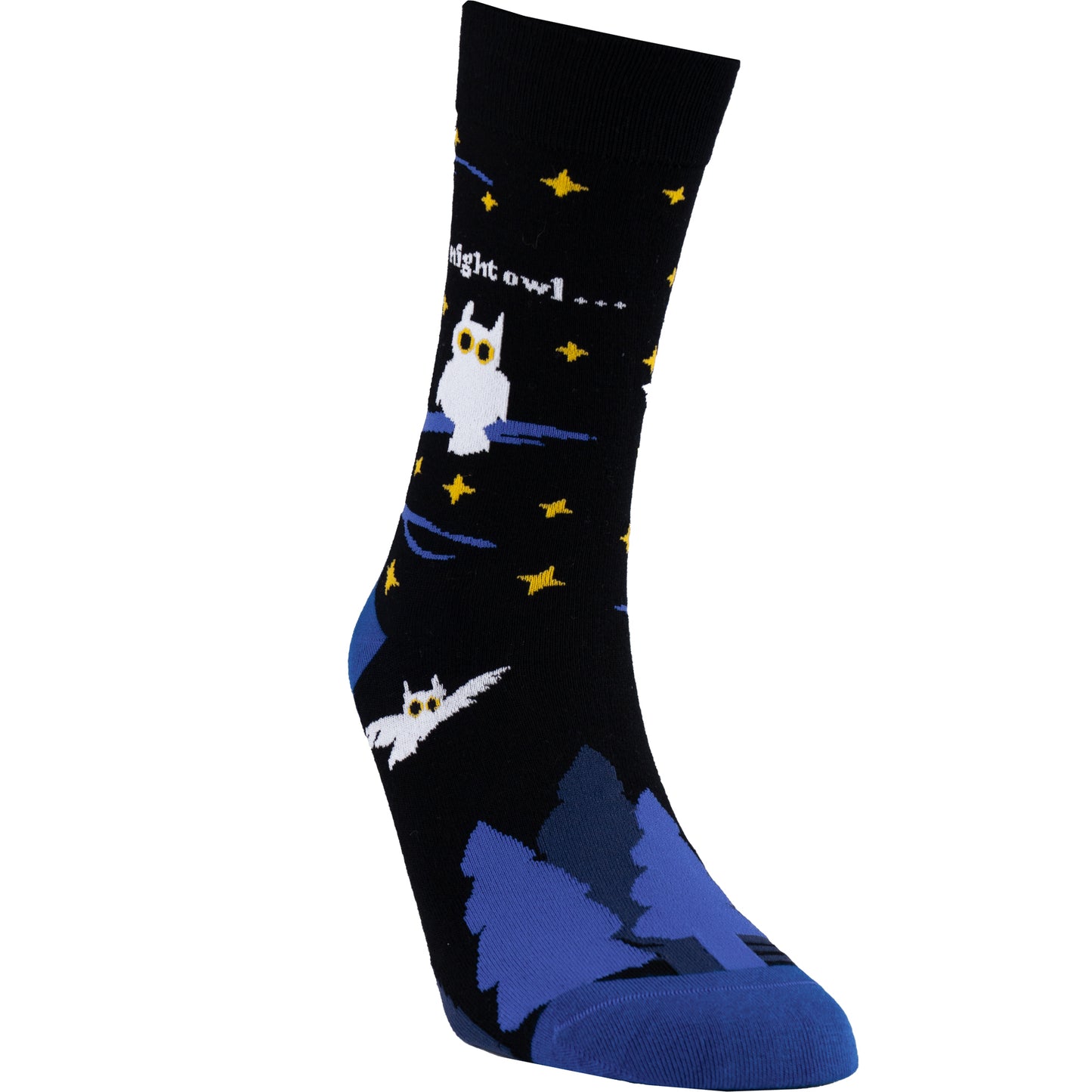 Night Owl Natural Bamboo Knit Socks