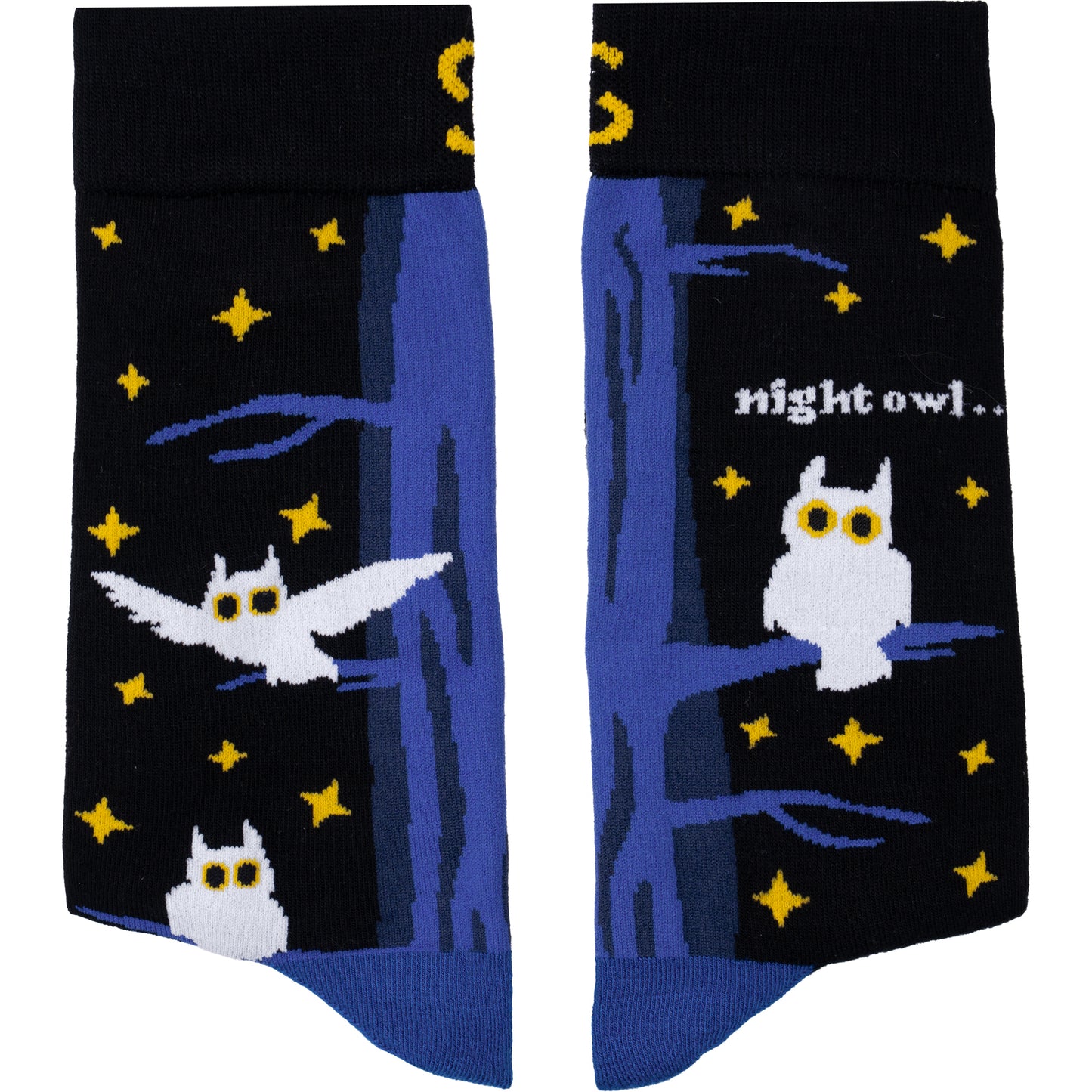 Night Owl Natural Bamboo Knit Socks