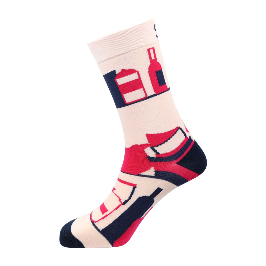 No Bitchin' Natural Bamboo Knit Socks