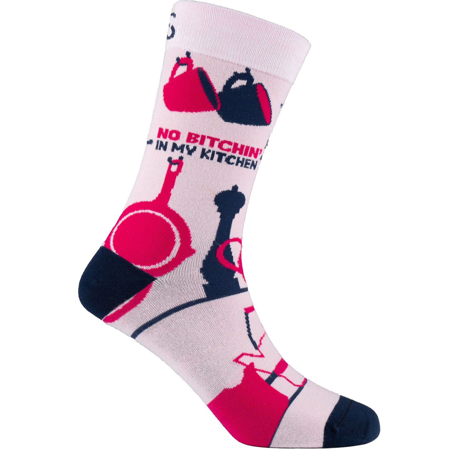 No Bitchin' Natural Bamboo Knit Socks