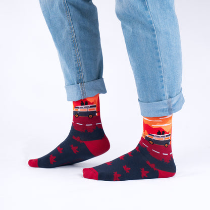 Nomad Natural Bamboo Knit Socks