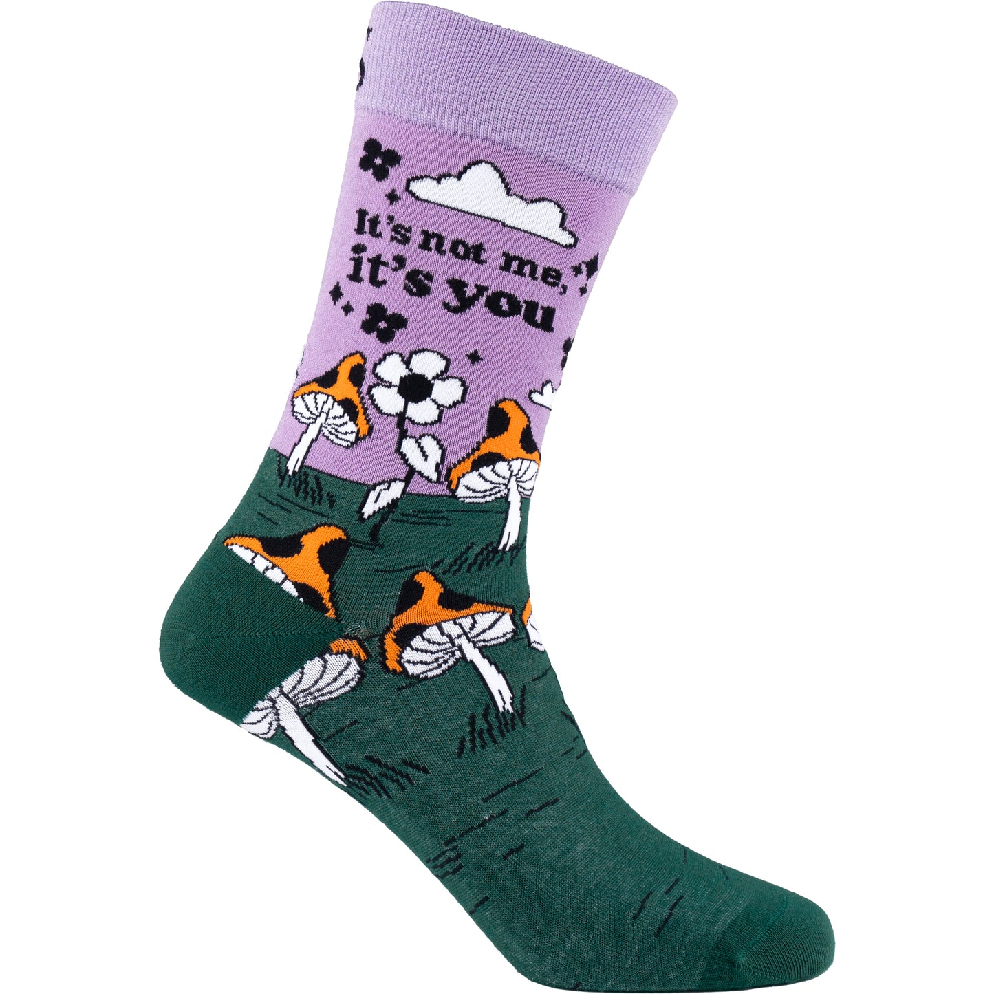 Not Me Bamboo Crew Socks
