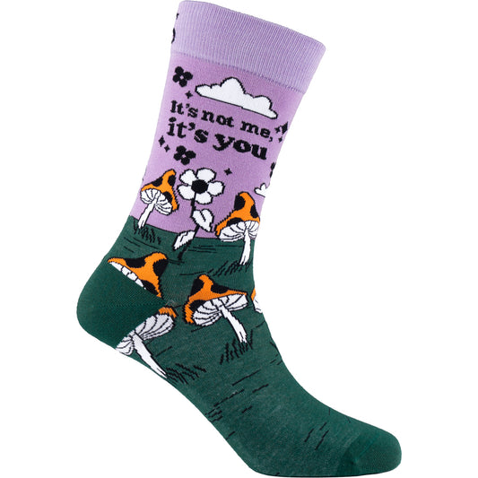Not Me Bamboo Crew Socks
