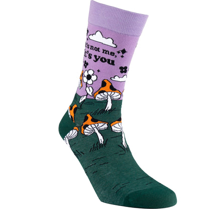 Not Me Bamboo Crew Socks