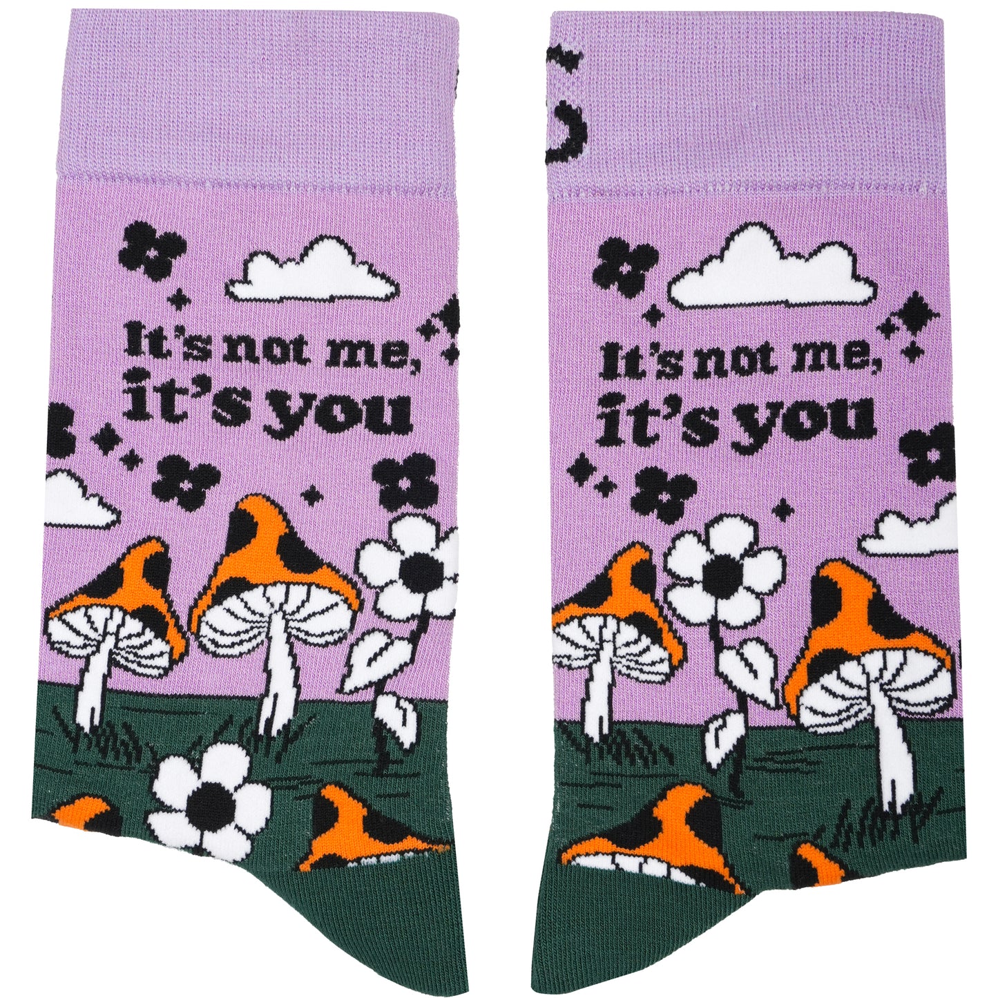 Not Me Bamboo Crew Socks