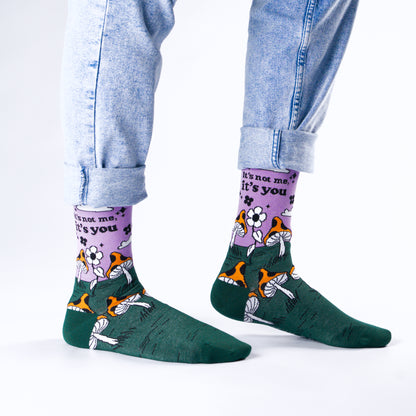 Not Me Bamboo Crew Socks