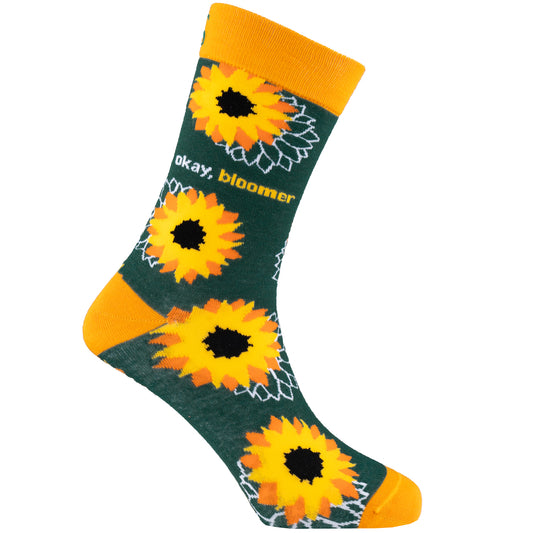 Okay Bloomer Natural Bamboo Knit Socks
