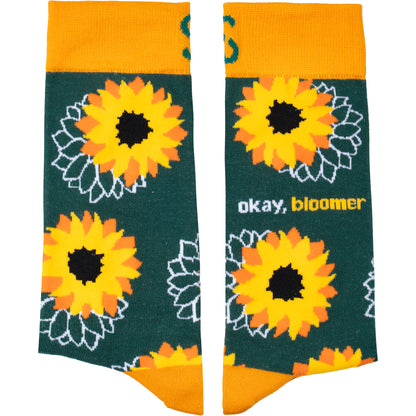 Okay Bloomer Natural Bamboo Knit Socks