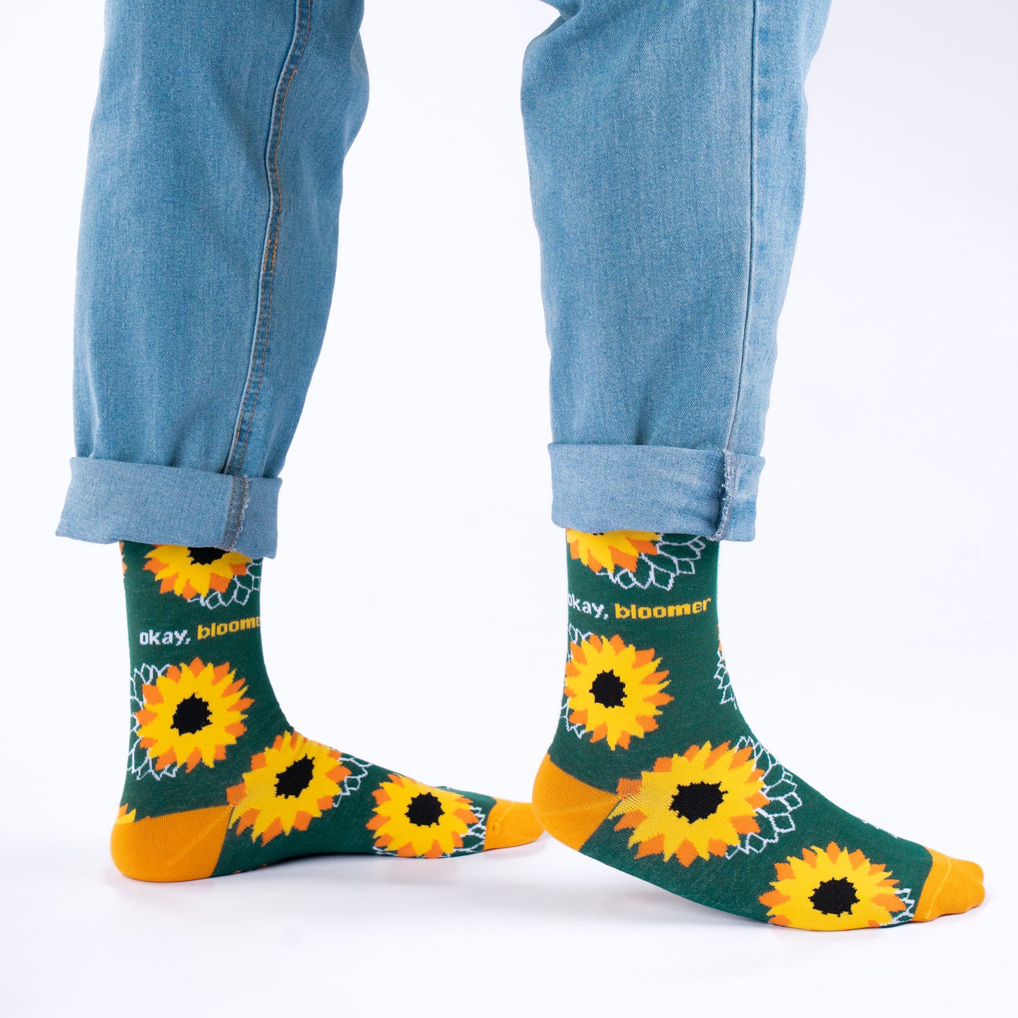 Okay Bloomer Natural Bamboo Knit Socks
