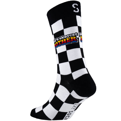 Okayest brother Natural Bamboo Knit Socks