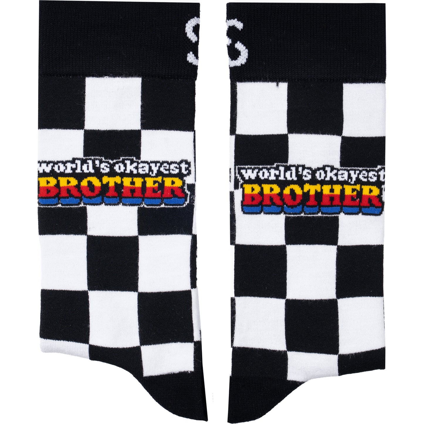 Okayest brother Natural Bamboo Knit Socks