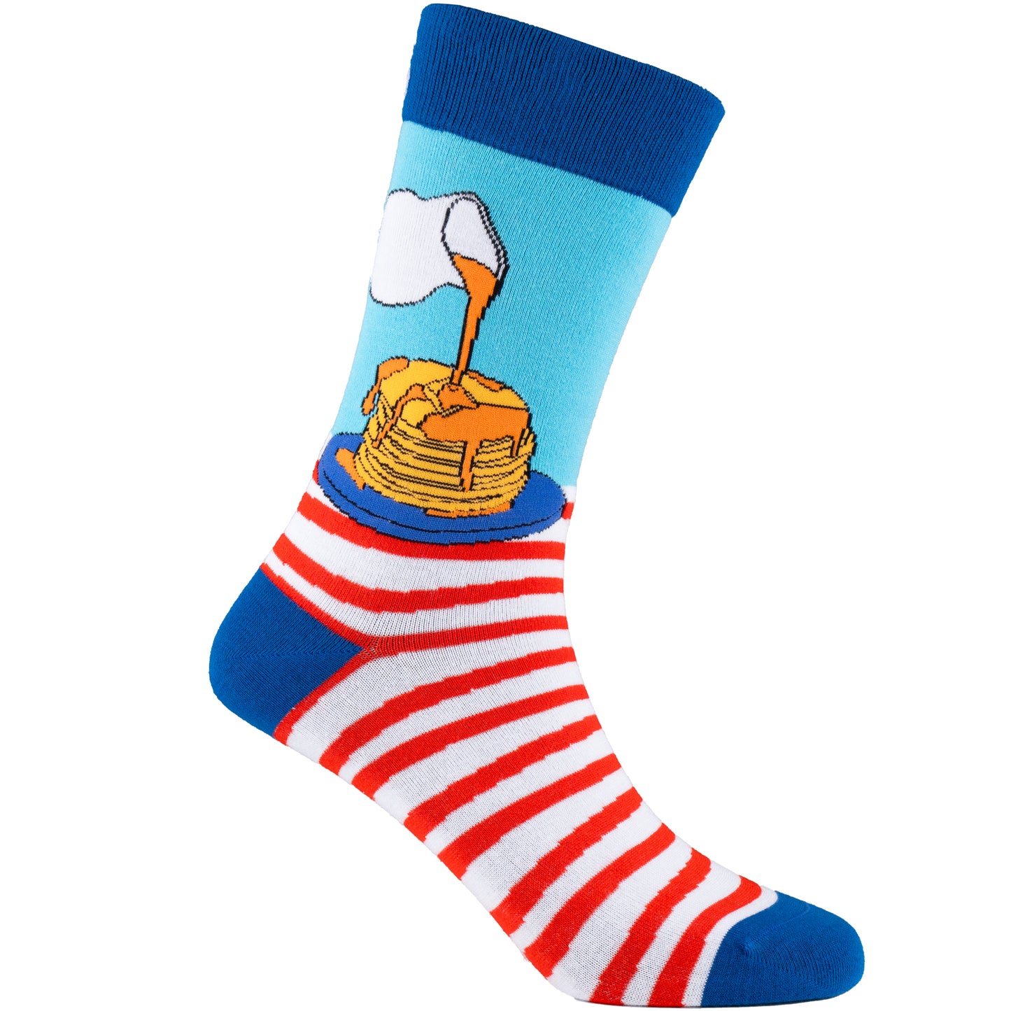 Pancakes Natural Bamboo Knit Socks