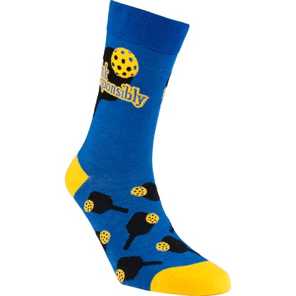 Pickleball Dinker Bamboo Sport Socks
