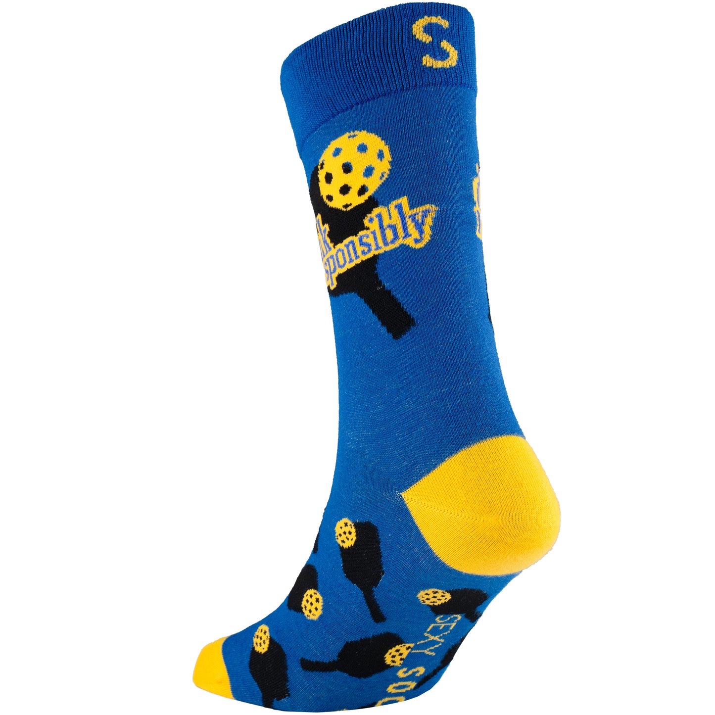 Pickleball Dinker Bamboo Sport Socks
