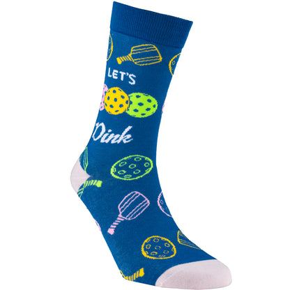 Pickle ball Natural Bamboo Knit Socks