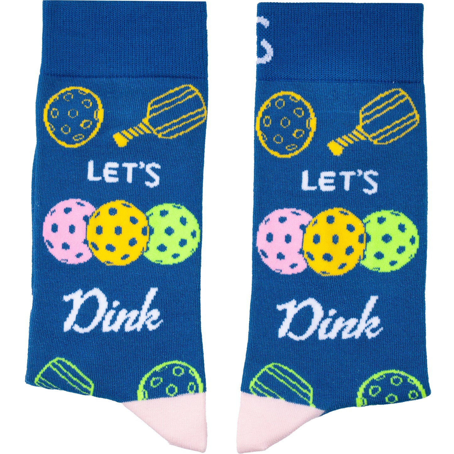 Pickle ball Natural Bamboo Knit Socks