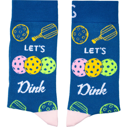 Pickle ball Natural Bamboo Knit Socks