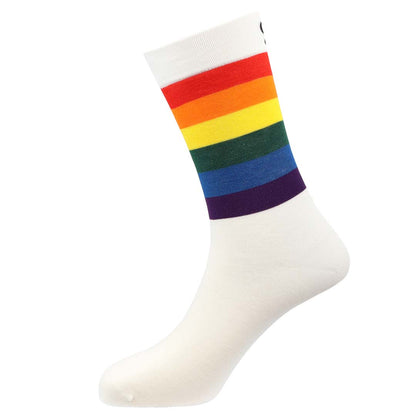 Pride Natural Bamboo Knit Socks