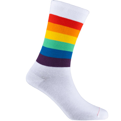 Pride Natural Bamboo Knit Socks