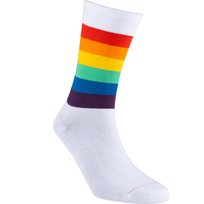 Pride Natural Bamboo Knit Socks