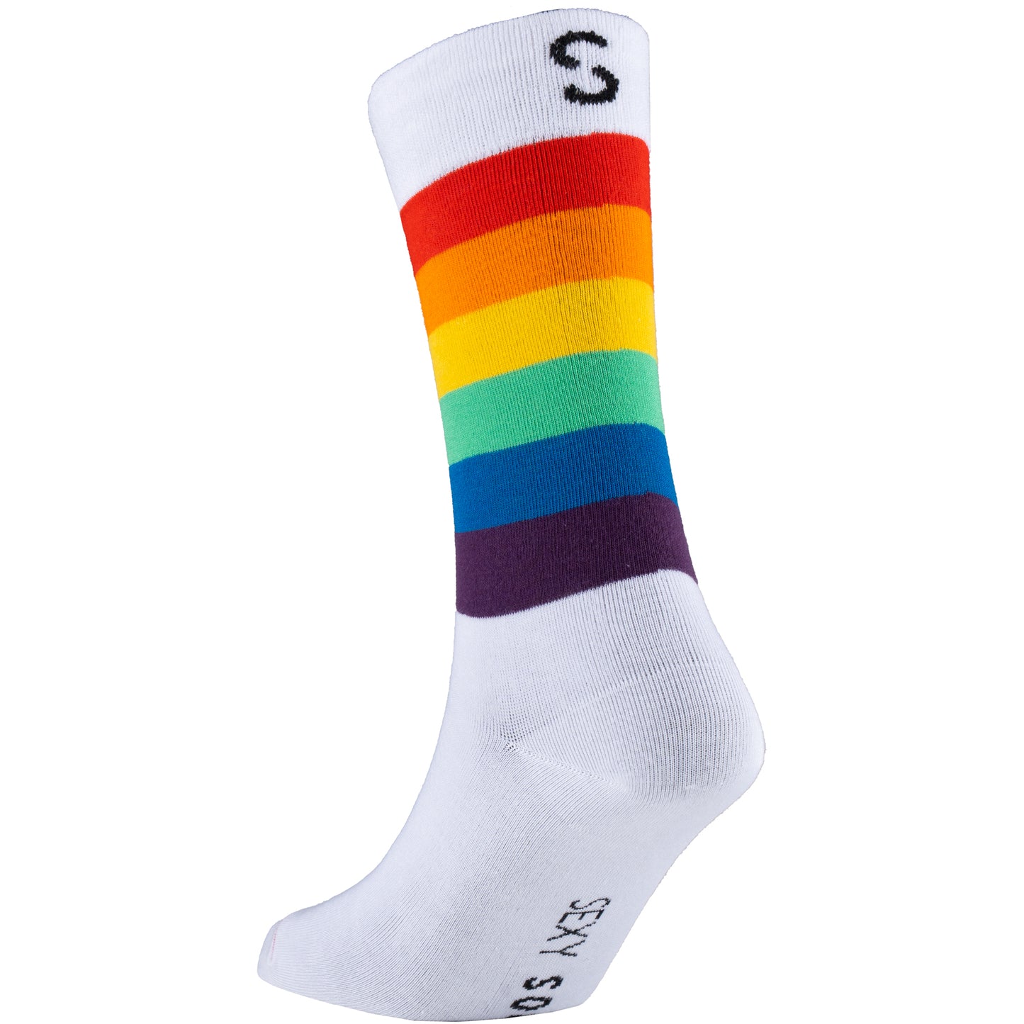 Pride Natural Bamboo Knit Socks
