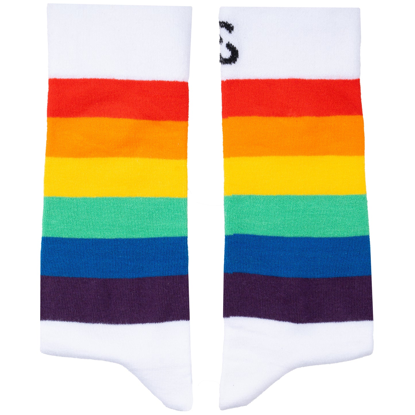 Pride Natural Bamboo Knit Socks