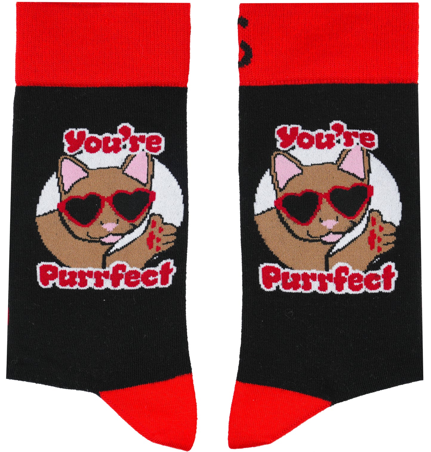 Purrfect Natural Bamboo Knit Socks