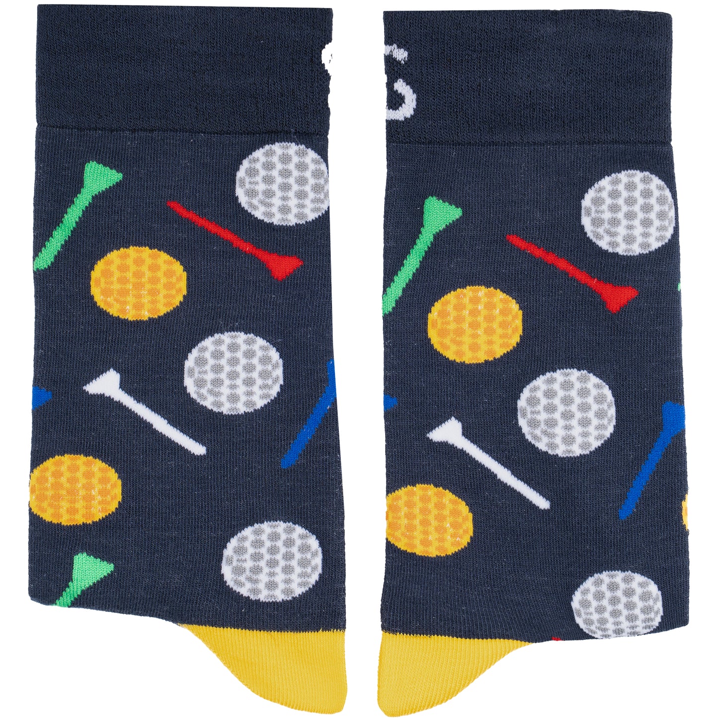 Tee Time Natural Bamboo Knit Socks