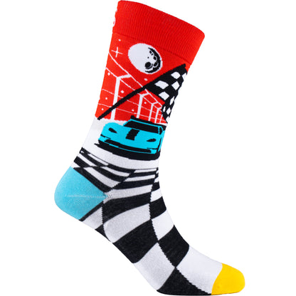 Race Day Natural Bamboo Knit Socks