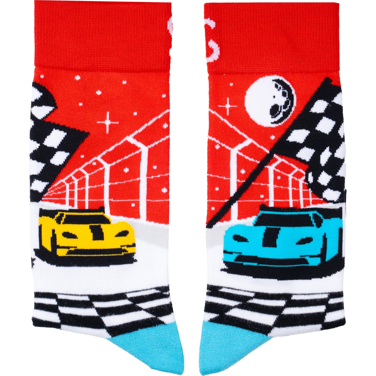Race Day Natural Bamboo Knit Socks