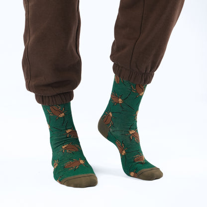 Roaches Natural Bamboo Knit Socks