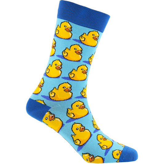 Rubber Duck Natural Bamboo Knit Socks