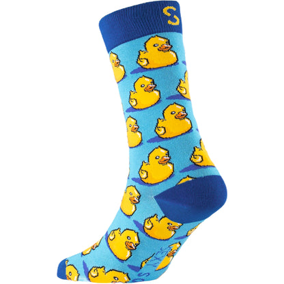 Rubber Duck Natural Bamboo Knit Socks
