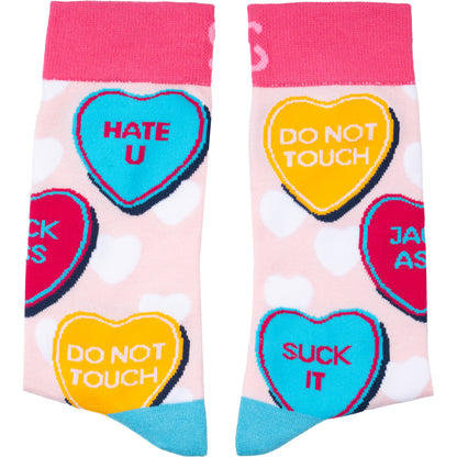 Sassy Sweets Natural Bamboo Knit Socks