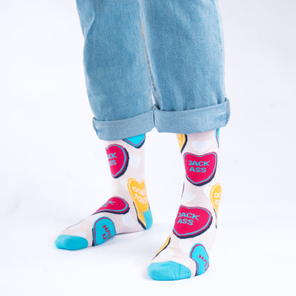 Sassy Sweets Natural Bamboo Knit Socks