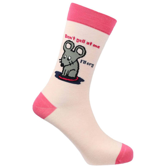 Sensitive Mouse Natural Bamboo Knit Socks