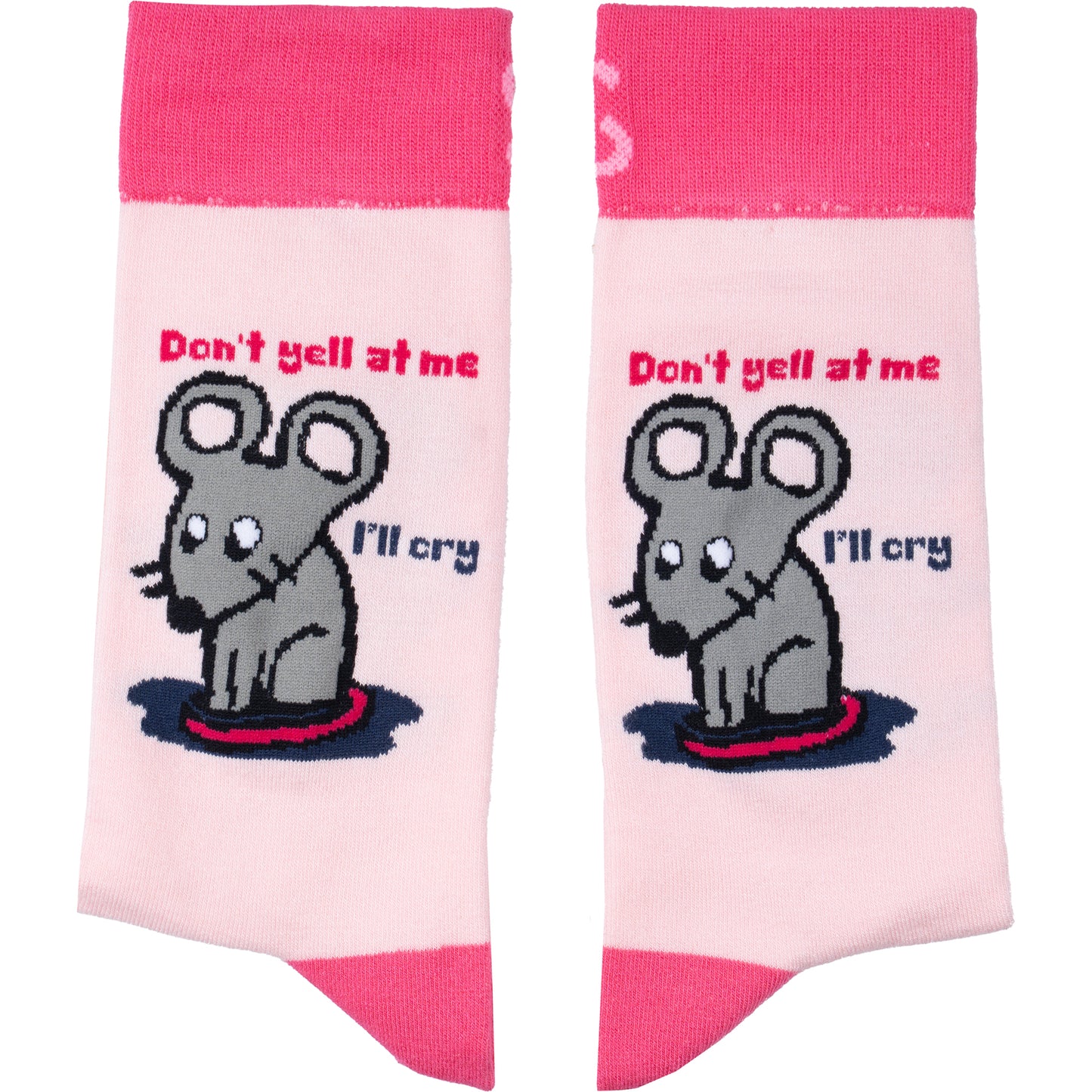 Sensitive Mouse Natural Bamboo Knit Socks