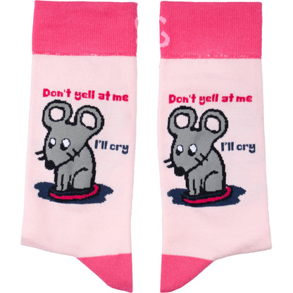 Sensitive Mouse Natural Bamboo Knit Socks