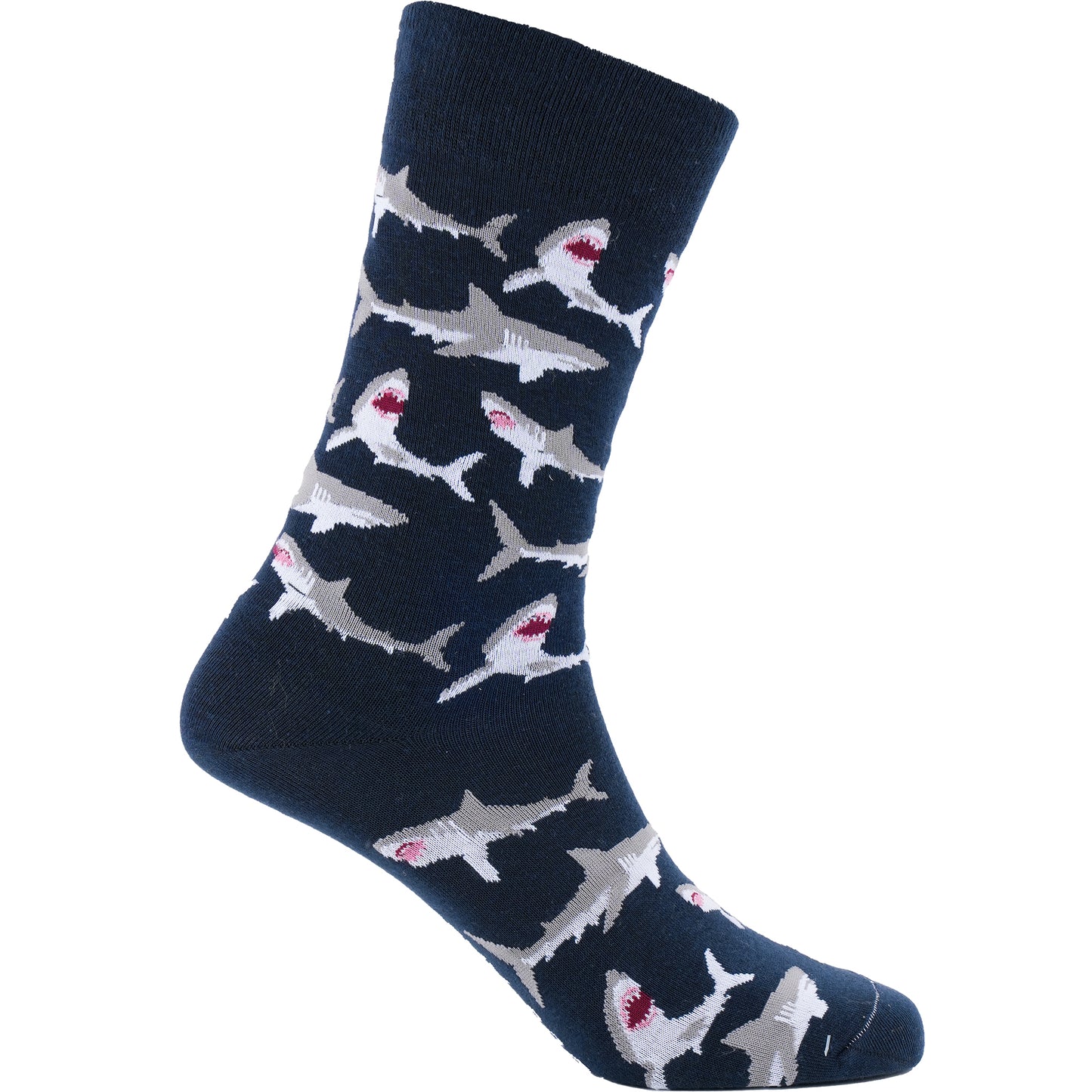 Sharks Natural Bamboo Knit Socks