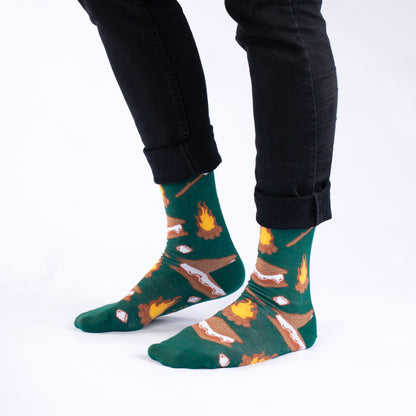 Smore pls Natural Bamboo Knit Socks