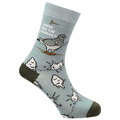 Snacks Natural Bamboo Knit Socks