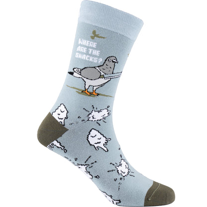 Snacks Natural Bamboo Knit Socks