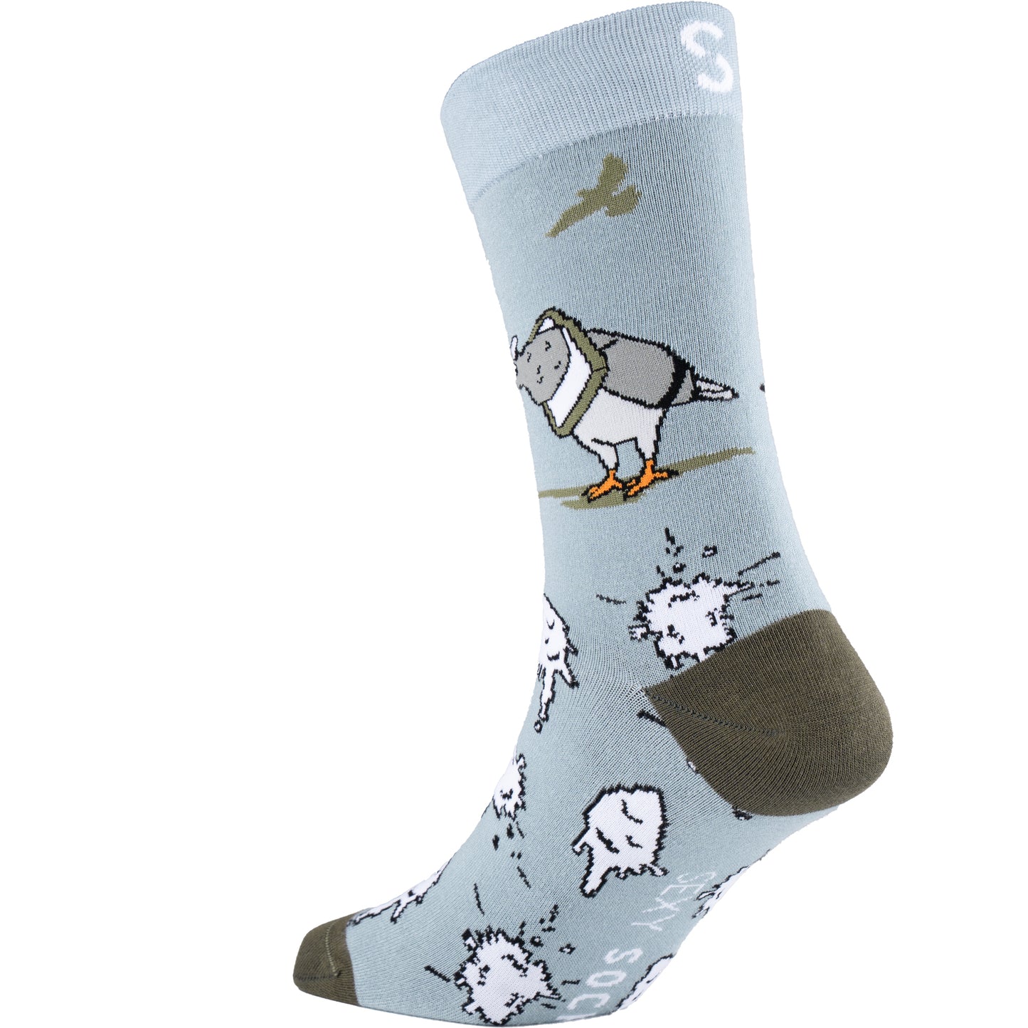 Snacks Natural Bamboo Knit Socks