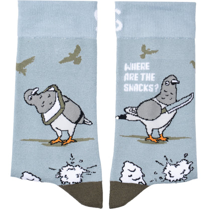 Snacks Natural Bamboo Knit Socks